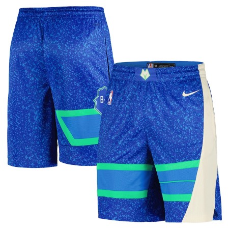 Hombre Milwaukee Bucks Pantalones 2023-24 Nike City Edition Swingman